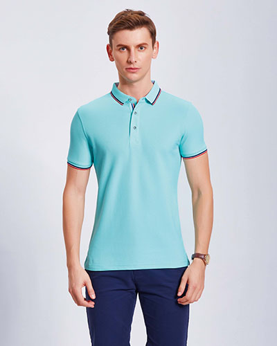 夏季短袖Polo衫(shān)定制
